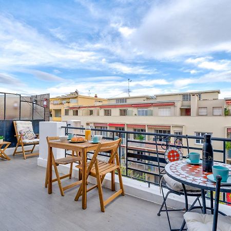 Top Floor Terrace - Dernier Etage Terrasse Cosy Νίκαια Εξωτερικό φωτογραφία