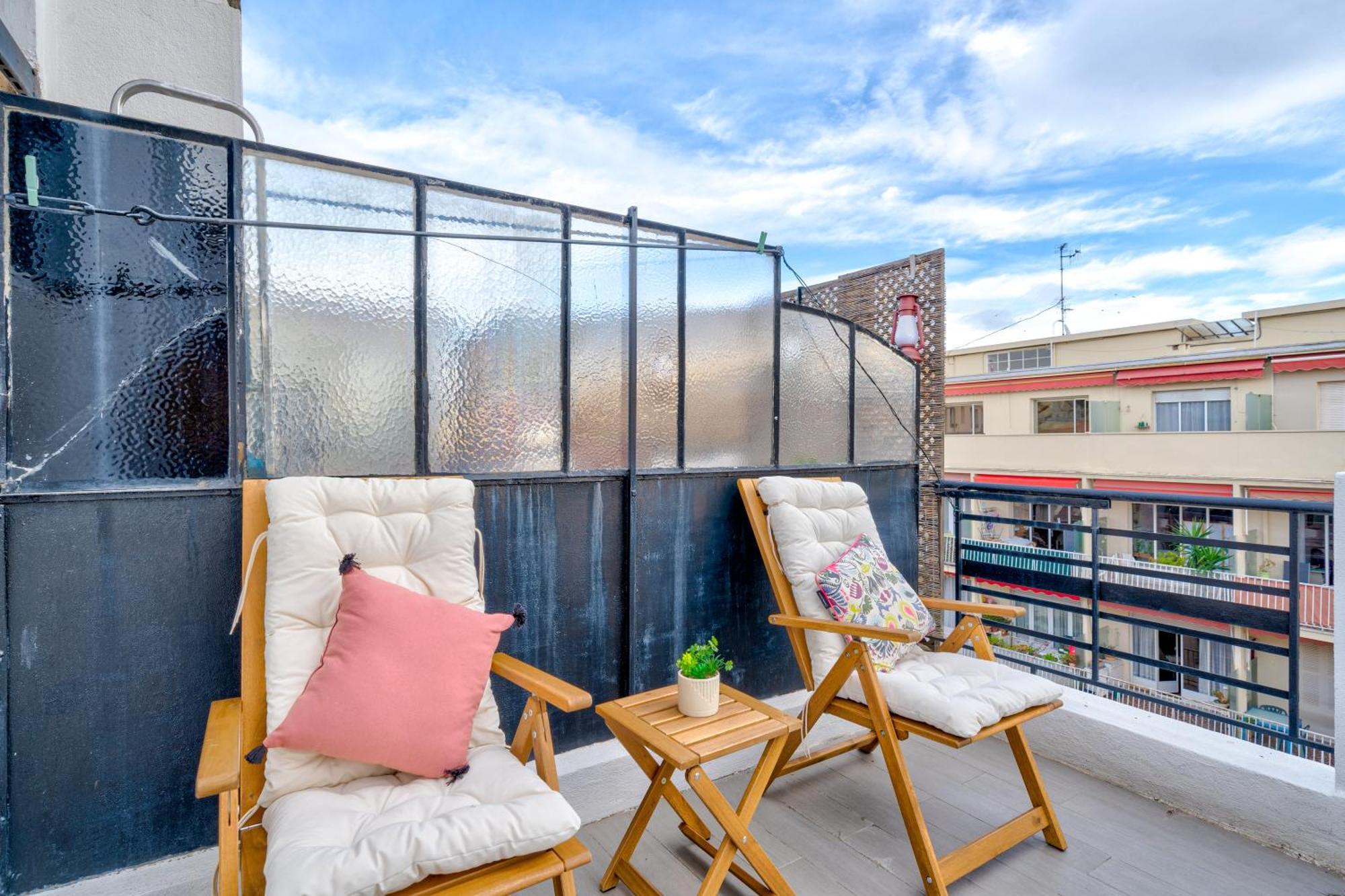 Top Floor Terrace - Dernier Etage Terrasse Cosy Νίκαια Εξωτερικό φωτογραφία