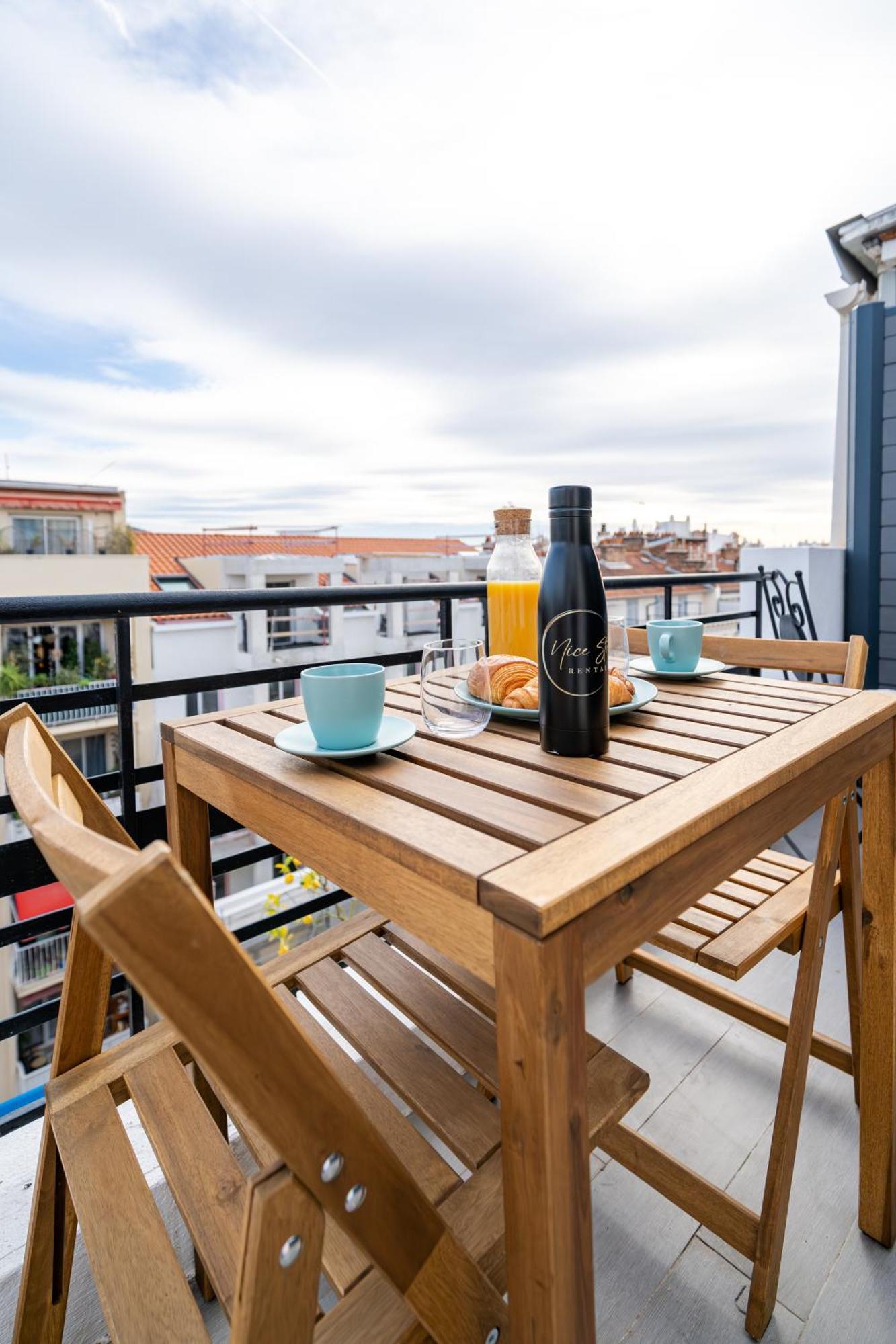 Top Floor Terrace - Dernier Etage Terrasse Cosy Νίκαια Εξωτερικό φωτογραφία
